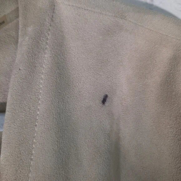 VS2 By Vakko Faux Suede Fringe Open Jacket - Picture 4 of 12